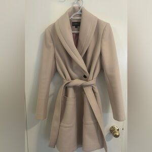 Le Chateau Belted Winter Trenchcoat